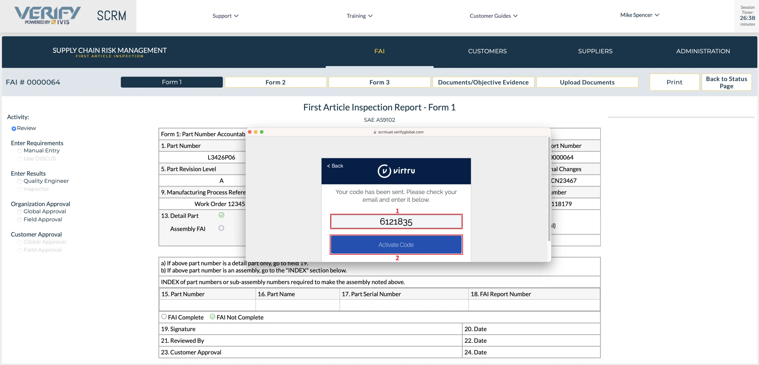 Attaching Documents and Objective Evidence to a First Article Inspection Report (FAIR)