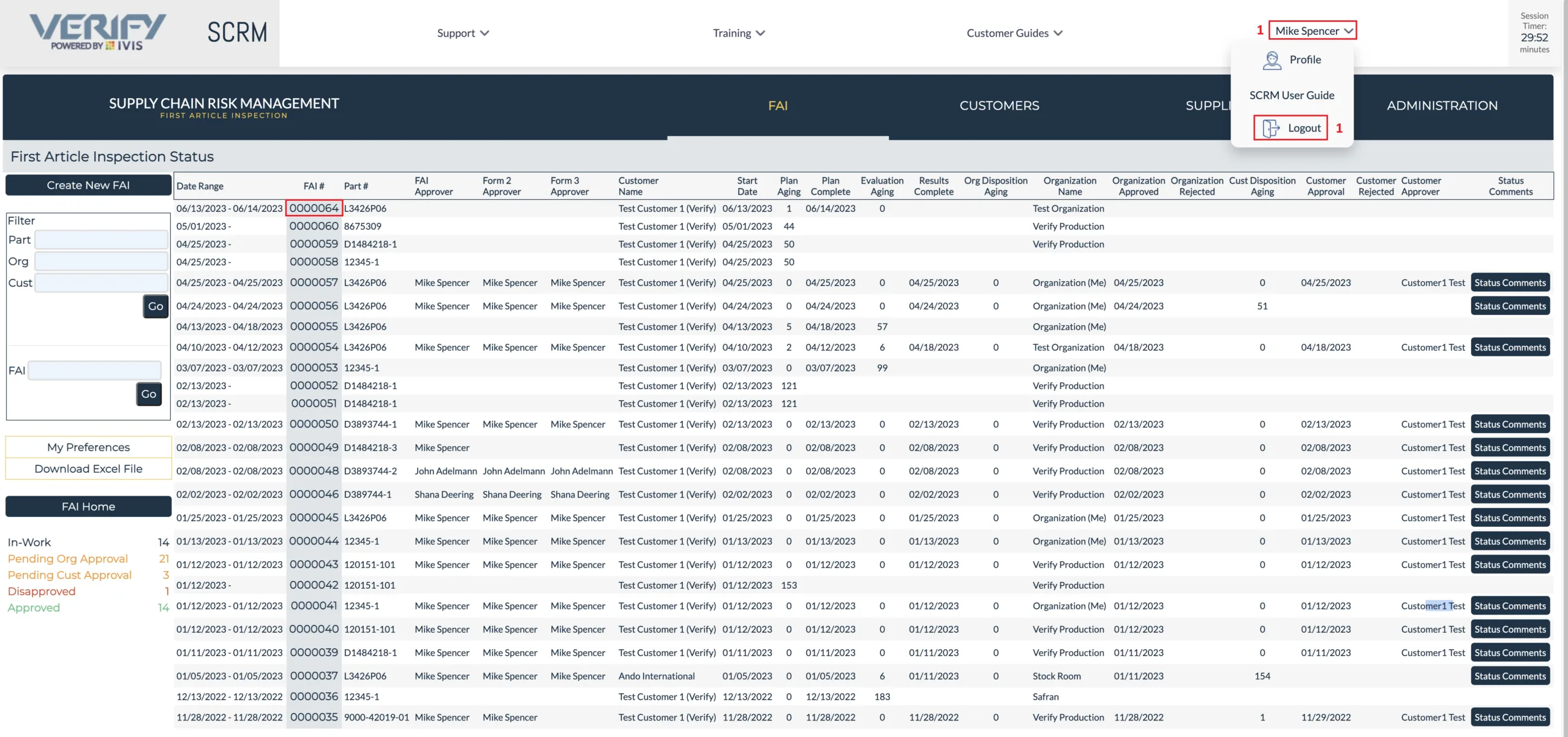 Attaching Documents and Objective Evidence to a First Article Inspection Report (FAIR)